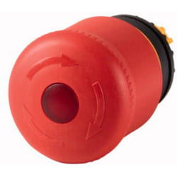 Eaton M22-PVLT commutateur électrique Commutateur rotatif Noir, Rouge