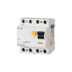 Interrupteur différentiel Eaton Eaton Moeller, 4 Pôles, 63A, 30mA, Type ac ( Prix pour 1 )
