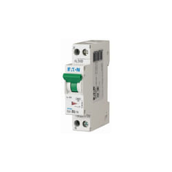 Eaton - Disjoncteur Moeller 1P+N, 6A, montage rail din ( Prix pour 1 )