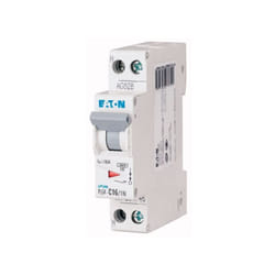 Eaton - Disjoncteur 16A plg, Ph+N 4,5kA (en 60898) courbe c