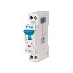 Eaton - Disjoncteur 20A plg, Ph+N 4,5kA (en 60898) courbe c