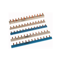Eaton - Rail de phase 1Ph, 10qmm, coudé bleu, Stylet, 13 modules (000264919)