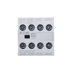 Contact auxiliaire Eaton Eaton Moeller 4 contacts 2 nf + 2 no à vis ( Prix pour 1 )