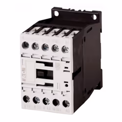 Contacteur Eaton présentant les caractéristiques suivantes Tension de commande 380/400 Vac Fréquence 50/60 Hz 3 pôles + 1N Co ...