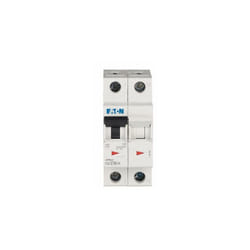 Eaton - Disjoncteur Moeller 1P+N, 16A, pouvoir de coupure 10 kA, montage rail din ( Prix pour 1 )