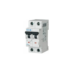 Eaton - Disjoncteur Moeller 2P, 5A, pouvoir de coupure 10 kA, montage rail din ( Prix pour 1 )