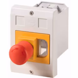 Eaton E-PKZ01-PVT, Serrure, Rouge, Blanc, Jaune, Plastique, IP65, -25 - 40 °C, 85 mm
