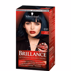 Schwarzkopf Brillance Intensive Color Creme, Noir, Femmes