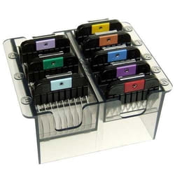 MOSER Boite de contre-peignes 8 pieces - Snap-on 3, 6, 10, 13, 16, 19, 22 et 25mm - Pour chien