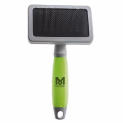 Moser Large Slicker, Chien, Brosse, Noir, Vert, Gris, Manteau long, Poil fin (ras), 120 mm, 45 mm