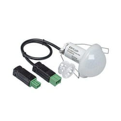 ESYLUX PD-C 360i/12 mini KNX Capteur infrarouge passif (PIR) Avec fil Plafond Noir, Blanc