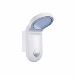 ESYLUX AOL 100 LED 3K, Éclairage mural extérieur, Blanc, Aluminium, Plastique, IP55, Façade, II