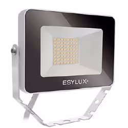 ESYLUX Basic OFL TR 1000 830 WH, 10 W, LED, Noir, Blanc, 3000 K, 1000 lm, 40000 h
