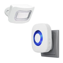 Pentatech FD25 détecteur de mouvement Capteur infrarouge passif (PIR) Sans fil Plafond/mur Blanc