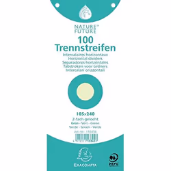 Exacompta 13345B, Vert, 105 mm, 240 mm, 100 pièce(s)