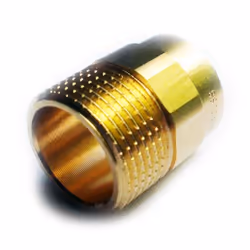 Ces connecteurs sont utilisés pour raccorder des tubes en cuivre à l'aide de raccords filetés à souder. Spécifications: Taill ...