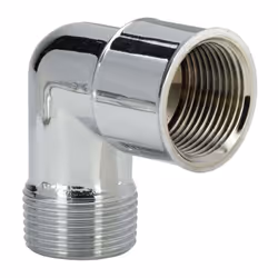 Viega angle de 90 degrés 1613 R1 / 2 x Rp1 / 2 laiton chromé