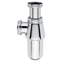 Viega - Siphon de lavabo et bidet en laiton chromé grand culot 33x42 105082