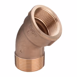 Viega arc 281755 R 3/8 x Rp 3/8, 45°, bronze