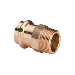 Viega - Raccord droit bronze à sertir f/m 2211 - 3/8' - 12 mm