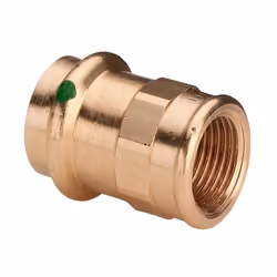 Viega Pièce de transition Sanpress 298111 Connexion presse avec élément d'étanchéité en EPDM Polygonal