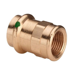 Pièce de transition Sanpress 298111 35 mm x Rp 2000 , bronze à canon ou bronze au silicium, SC-Contur, polygonal - Viega