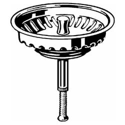 Villeroy&boch - Grille pour vidage automatique pour évier - Chromé