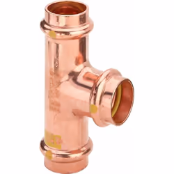 Té gaz Profipress - Cuivre - Embout à sertir - Joint HNBR (nitrile hydrogéné)