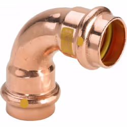 Coude gaz 90° Profipress avec SC-Contur - Cuivre - Embout à sertir - Joint HNBR