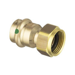 Raccord droit bronze à sertir écrou prisonnier 2263 - 3/4' - 22 mm Viega