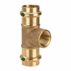 Viega Pièce en T Sanpress 361204 Connexions presse avec éléments d'étanchéité EPDM et polygone