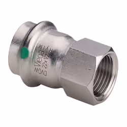 Viega Pièce de transition Sanpress Inox 436674 connexion de presse avec élément d'étanchéité EPDM