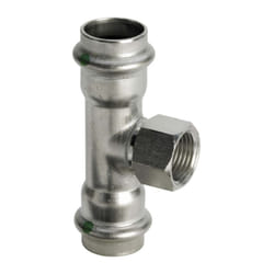 Sanpress Inox Tee 437237 54mmxRp 1 / 2x54mm, acier inoxydable, SC-Contur - Viega