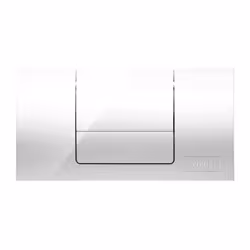 Viega WC 449001 Standard 8180.1 en plastique Viega chasse blanche-alpine standard, pour Viega , pour fonction de chasse-affle ...