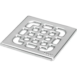 Viega - Grille acier inoxydable 100 x 100 mm bonde de douche