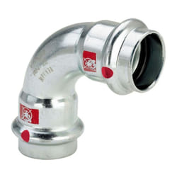 Viega - Prestabo 558161 35 mm, 90 degrés, acier non allié, SC-Contur
