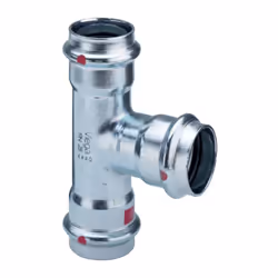 Viega Prestabo Tee 558758 Acier galvanisé connexions de presse avec éléments d'étanchéité EPDM