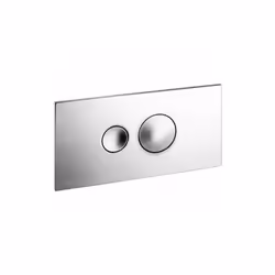 platine de commande wc - Plaque de commande chromée - Visign for Style 10 VIEGA