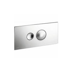 platine de commande wc - Plaque de commande chromée - Visign for Style 10 VIEGA
