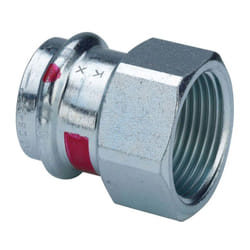 Viega - Adaptateur Prestabo 642228 54 mm x Rp 2, acier non allié, SC-Contur, polygonal