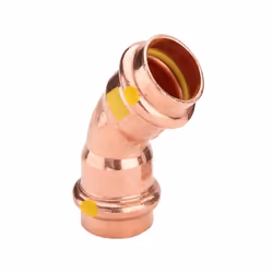 Coude 45° avec SCContur FF. joints HNBR ◉ Détails : Type de pose : à sertir ◉ Type de raccordement : femelle-femelle ◉ Matièr ...