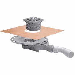 Spécial rénovation. Pour montage avec étanchéité liquide ou avec natte (de type Kerdi). Hauteur de montage : 62 mm. Corps de  ...