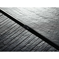 Grille Advantix vario Finition caniveau: Noir