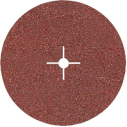 Disque fibre corindon RB 314 125 x 22mm G36 boîte de 25 HERMES 50067