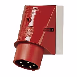 MENNEKES 354, Droit, 400 V, Rouge, IP44, 1 pièce(s)