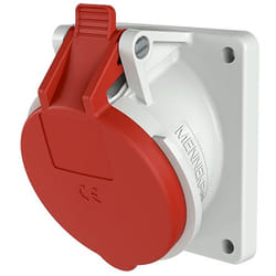 MENNEKES 3171 prise de courant Rouge, Blanc