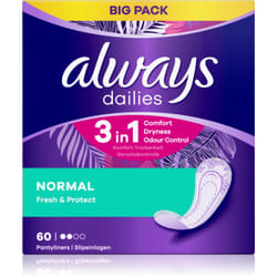 Always Dailies Normal Fresh &amp; Protect 60 pcs