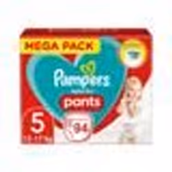 PAMPERS PANTS TAILLE 5 BABY-DRY COUCHES-CULOTTES 94 COUCHES (12-17 KG)