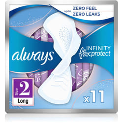 Always Infinity Long Size 2 11 pcs