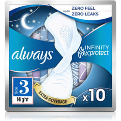 Always Infinity Night Size 3 10 pcs